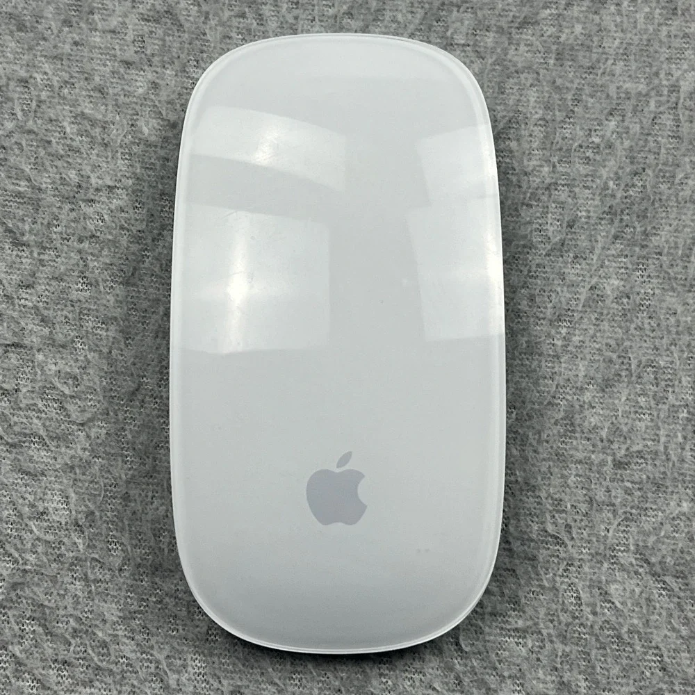 Apple Magic Mouse Wireless Unisex White A1296 Bluetooth Multi-Touch Tested/Works
